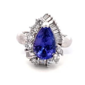 タンザナイト リング 5.3 ct