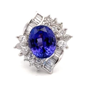 タンザナイト リング 8.31 ct