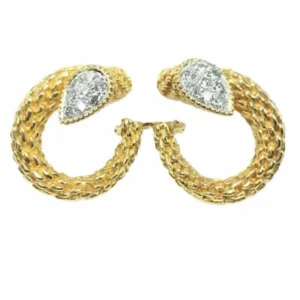 K18 ダイヤモンド ピアス 1 ct