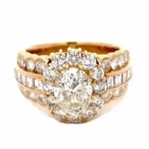 K18 ダイヤモンド リング 2.027 ct