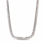 Pt･Pm900 ダイヤモンド ネックレス 11.56 ct