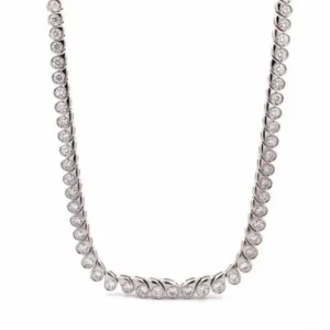 Pt･Pm900 ダイヤモンド ネックレス 11.56 ct