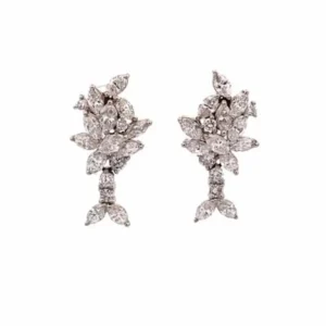 Pt･Pm900 ダイヤモンド ピアス 1.58ct