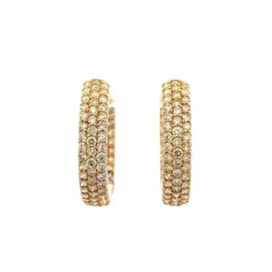 K18 ダイヤモンド ピアス 2.5ct
