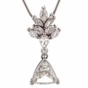 Pt･Pm900 ダイヤモンド ネックレス 2.259 ct