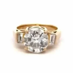 K18 ダイヤモンド リング 2.636 ct