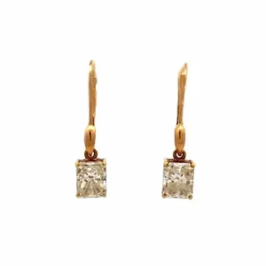 K18 ダイヤモンド ピアス 1.006ct