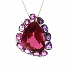 トルマリン ネックレス 48.12 ct