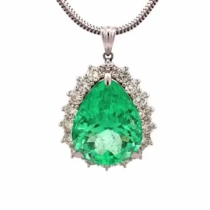 コロンビア産 エメラルド ネックレス 15.02ct