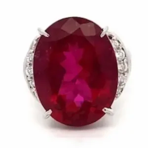 ピンクトルマリン リング 16.026 ct