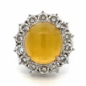 オパールキャッツアイ リング 7.746 ct