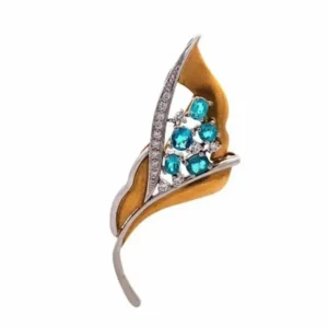 パライバトルマリン ブローチ 0.95 ct