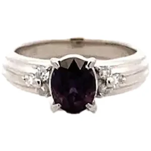 カラーチェンジガーネット 指輪 1.6ct