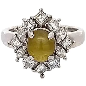 クリソベリルキャッツアイ リング 2.4ct