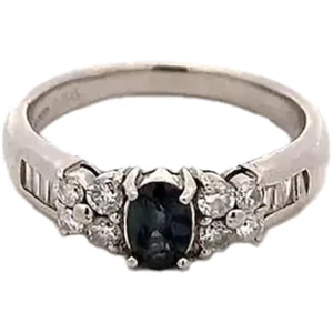 カラーチェンジガーネット 指輪 0.56ct