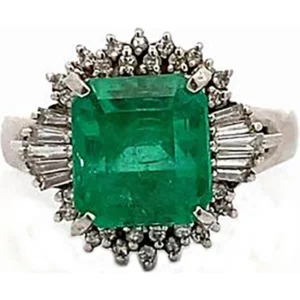 エメラルド指輪 3.34ct