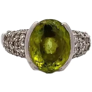 スフェーン ダイヤ リング 5.4ct