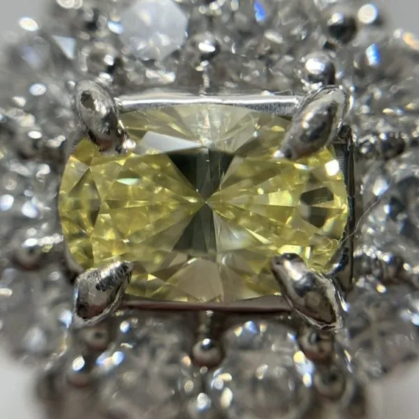 イエローダイヤ0.482ct