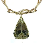 K18 クォーツ（水晶）ダイヤ ネックレス/ペンダントトップ 42.34ct 46.3gの参考買取価格