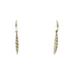 K18 ブラウンダイヤモンド ピアス 0.60ct