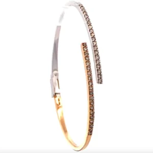 K18WG ダイヤモンド ブレスレット/バングル 0.7ct