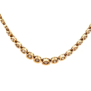K18 ダイヤモンド ネックレス 10ct