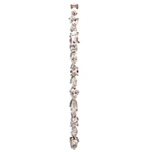 Pt･Pm900 ダイヤモンド ブレスレット/バングル 7.35ct