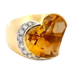 シトリン(黄水晶) 指輪(リング)