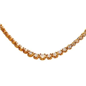 K18 ダイヤモンド ネックレス 5ct