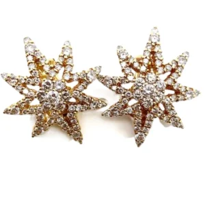 K18 ダイヤモンド ピアス 4.00ct