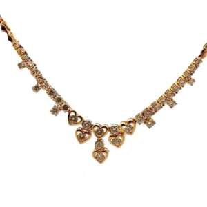 K18 ダイヤモンド ネックレス 4.1ct
