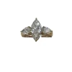 K18 ミキモト ダイヤ リング 2.04ct