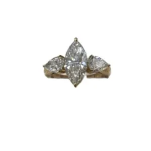 K18 ミキモト ダイヤ リング 2.04ct