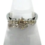 Pt950ミキモト ダイヤ リング 0.33ct・1.02ct