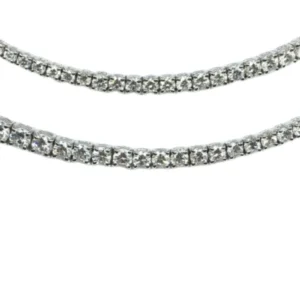 K18 ダイヤ ネックレス 9.12ct