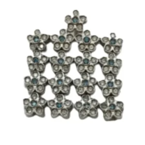 K18WG ブルーダイヤ ダイヤ ペンダントトップ 1.02ct