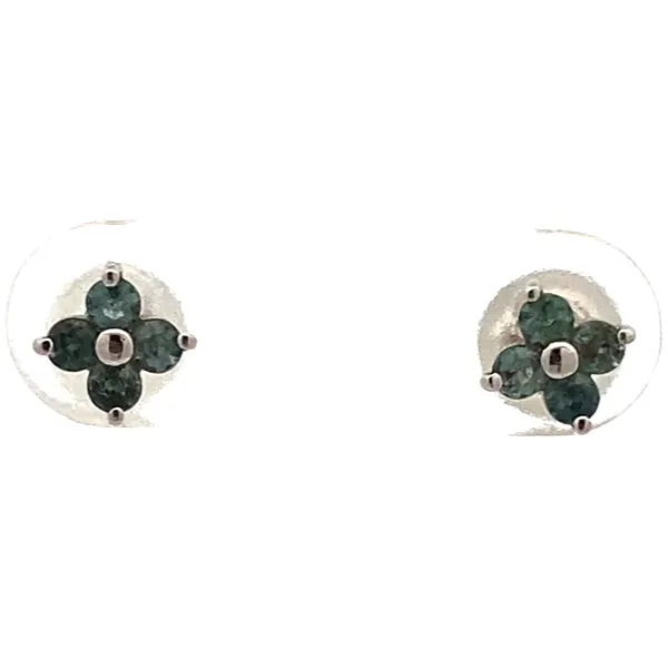 Pt・Pm900 アレキサンドライト・ダイヤモンド ピアス 0.16ct