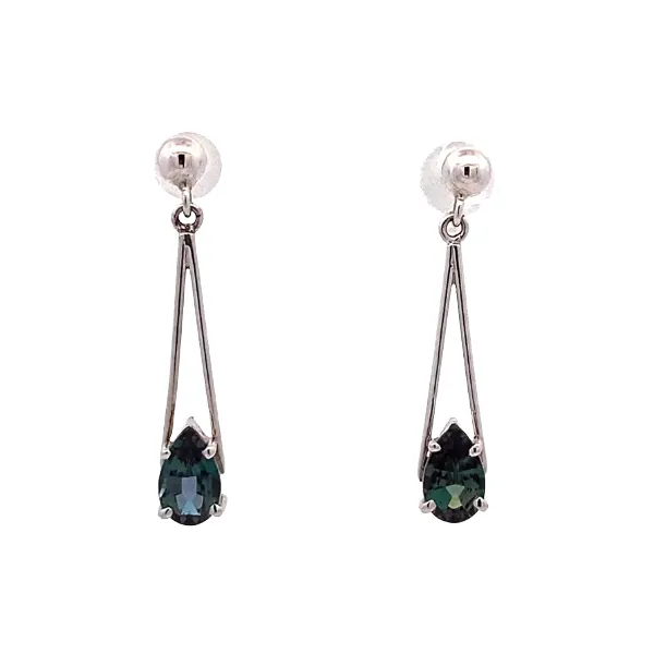 Pt・Pm900 アレキサンドライト ピアス 0.381・0.382ct