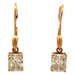 K18 ダイヤ イヤリング 1.006・1.027ct