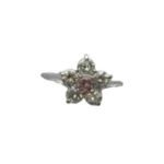Pt900 ピンクダイヤモンド・ダイヤモンド リング 0.168 ct 0.75 ct買取の参考価格