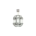 Pt･Pm900 ダイヤ・ピンクダイヤモンド ペンダントトップ 0.5 ct 0.68・0.04 ct買取の参考価格