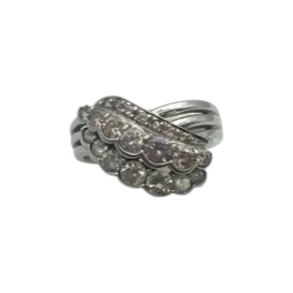 Pt900 ピンクダイヤモンド・ダイヤ リング 1.07ct