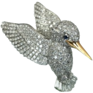 ダイヤモンド ブローチ