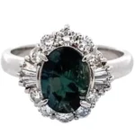 Pt・Pm900 ブラジル産アレキサンドライト・ダイヤ リング 1.894ct