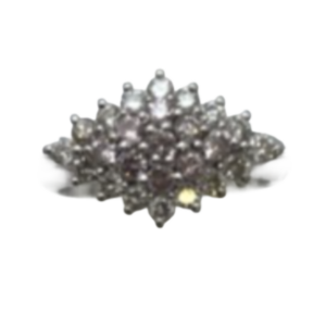 Pt900 ピンクダイヤモンド・ダイヤ リング