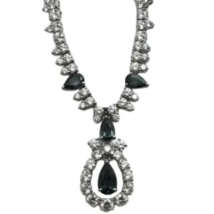 Pt850/Pt950 ブラジル産アレキサンドライト・ダイヤネックレス 1.2ct