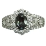 Pt・Pm900 アレキサンドライト・ダイヤ リング 1.05 ct