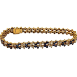 K18 サファイア・ダイヤモンド S5.81・D3.32ct