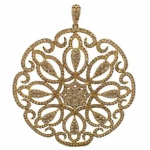 K18 ダイヤモンド ペンダントトップ 7ct