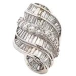 Pt・Pm900 ダイヤモンド リング 5.03ct